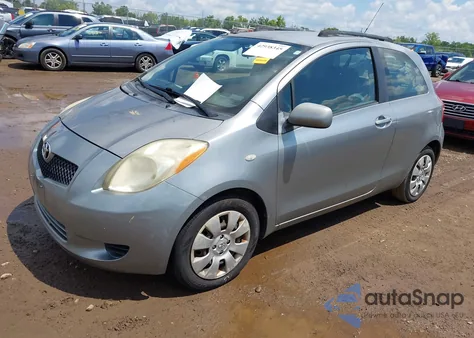 2007 Toyota Yaris из США, поврежденный, VIN JTDJT903175065138